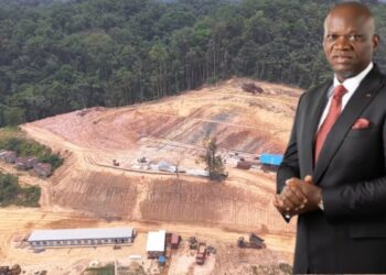 Moyen-Ogooué : des avancées remarquables sur le chantier du port fluvial de Ndjolé