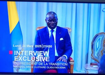 Brice Clotaire Oligui Nguema s’exprimera d’abord sur Gabon Télévision lundi avant TV5MONDE mardi 