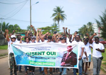 Au Gabon, les jeunes de Port-Gentil réaffirment leur soutien à Brice Clotaire Oligui Nguema