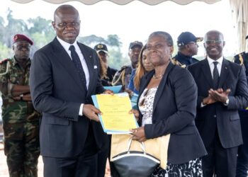 Brice Clotaire Oligui Nguema : « 1 100 titres fonciers en 18 mois de transition. L’acte est là, il faut regarder. Si nous avons sept ans, nous ferons encore plus »