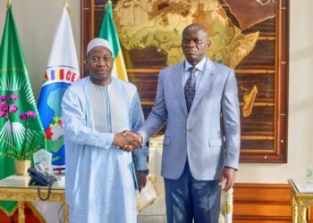 Renforcement des Droits de l’Homme et de la Démocratie : le Président Oligui Nguema reçoit le Représentant Régional de l’ONU