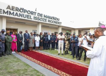 Modernisation des infrastructures aéroportuaires : le Président Oligui Nguema inaugure l’aéroport rénové de Makokou