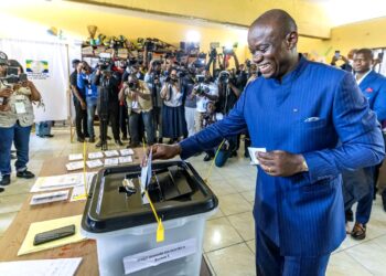 Présidentielle au Gabon : Brice Clotaire Oligui Nguema en tête selon des résultats partiels