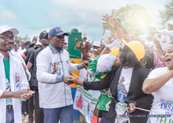 Campagne présidentielle étape de Ndendé : Brice Clotaire Oligui Nguema déploie sa vision de développement