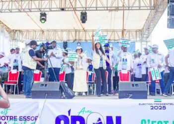 Franceville : une mobilisation massive pour le lancement de la campagne de Brice Clotaire Oligui Nguema