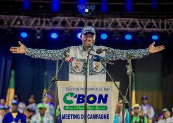 Woleu-Ntem : Brice Clotaire Oligui Nguema accueilli en fils du terroir et en leader bâtisseur