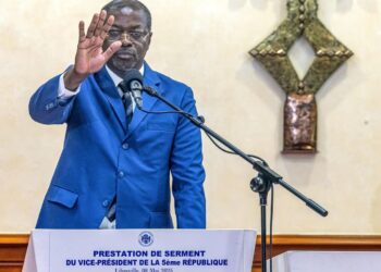 Gabon : Séraphin Moundounga a prêté serment