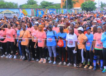 Port-Gentil : Sous l’impulsion du Président Oligui Nguema, l’Association Avenir Prospère mobilise plus de 2 000 femmes pour la 2e édition de la Course des Femmes Port-gentillaise