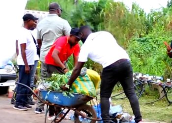 Port-Gentil : l’association Avenir Prospère à l’avant-garde de la lutte contre la pollution plastique