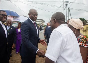 Libreville : Oligui Nguema au chevet des sinistrés du Boulevard de la Transition