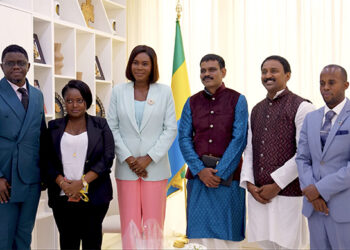 Zita Oligui Nguema renforce la diplomatie de développement : audience avec la SS Royal Emirates autour de projets structurants pour le Gabon