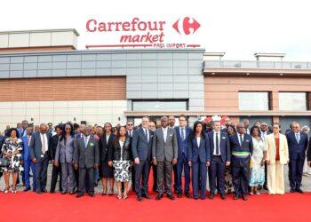 Ntoum : Oligui Nguema inaugure un centre commercial visant à lutter contre la vie chère et dynamiser l’économie locale