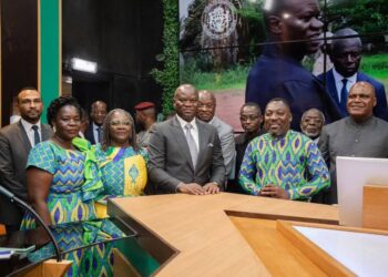 Brice Clotaire Oligui Nguema : « j’ai pris un engagement clair : redonner vie à Radio 9 »