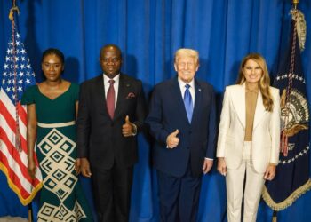 Diplomatie : le Président Oligui Nguema au dîner officiel offert par le Président Donald Trump à New York