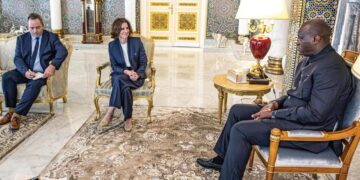 La mise en œuvre du programme de rénovation du Transgabonais au centre des échanges entre le Président Oligui Nguema et l’Ambassadeur de l’Union européenne près la République Gabonaise