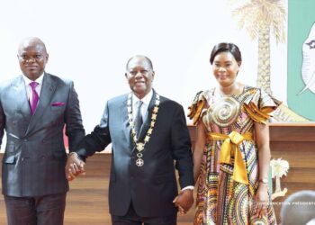 Côte d’Ivoire : le Président Brice Clotaire Oligui Nguema assiste à l’investiture d’Alassane Dramane Ouattara