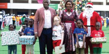 Noël Ensemble 2025 : le couple présidentiel au chevet de l’enfance gabonaise