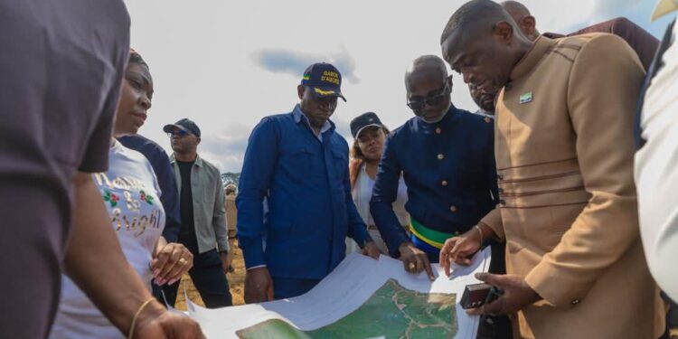 Oyem : le Président Oligui Nguema sur le terrain pour accélérer les projets structurants