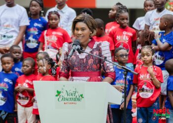 Zita Oligui Nguema au cœur de « Noël Ensemble 2025 » : une Première Dame engagée pour l’enfance gabonaise