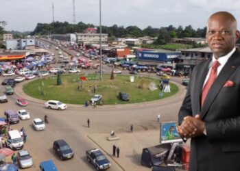 Flyover du PK12 : Brice Clotaire Oligui Nguema impulse un chantier clé pour fluidifier la circulation à l&rsquo;entrée de Libreville 