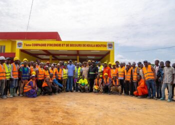 À Koulamoutou, Oligui Nguema accélère le renforcement des capacités de secours