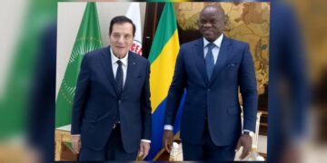 Diplomatie économique : Brice Clotaire Oligui Nguema échange avec le PDG du groupe Mercure International of Monaco