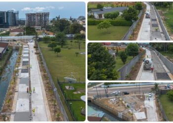 Libreville : la nouvelle voie Martine Oulabou – Cocotier bientôt ouverte aux usagers