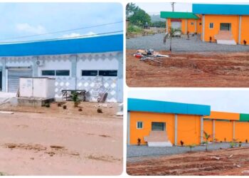 Minvoul : le nouveau centre commercial touche à sa phase finale