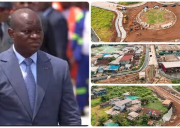 Akemindjogoni : quand la route devient un acte de justice urbaine grâce au Président Oligui Nguema