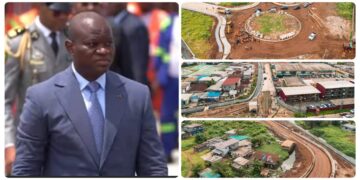 Akemindjogoni : quand la route devient un acte de justice urbaine grâce au Président Oligui Nguema