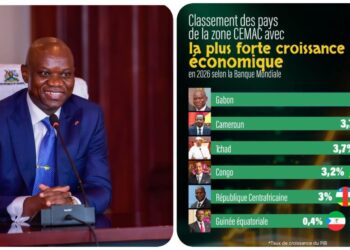 CEMAC : le Gabon en tête des économies les plus dynamiques de la sous-région en 2026