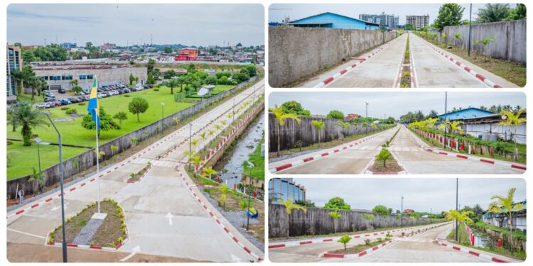 Libreville : à Martine Oulabou, la “petite route” qui change la vie des quartiers