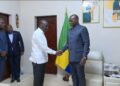 Bangui : Ousmane Diagana, reçu en audience par Brice Clotaire Oligui Nguema
