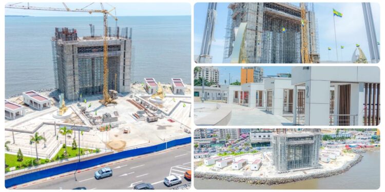 Libreville : l’esplanade Georges Damas Aleka atteint enfin 90% d’achèvement