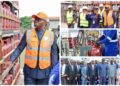 Port-Gentil : Brice Clotaire Oligui Nguema inaugure le centre emplisseur de gaz de la SGEPP