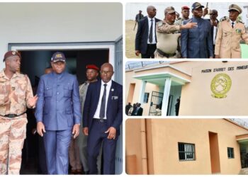 Port-Gentil : Brice Clotaire Oligui Nguema poursuit ses inaugurations avec la mise en service de la Maison d’Arrêt pour Mineurs