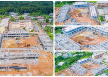 Éducation : l’agrandissement du complexe scolaire d’Ondogo avance à un rythme soutenu