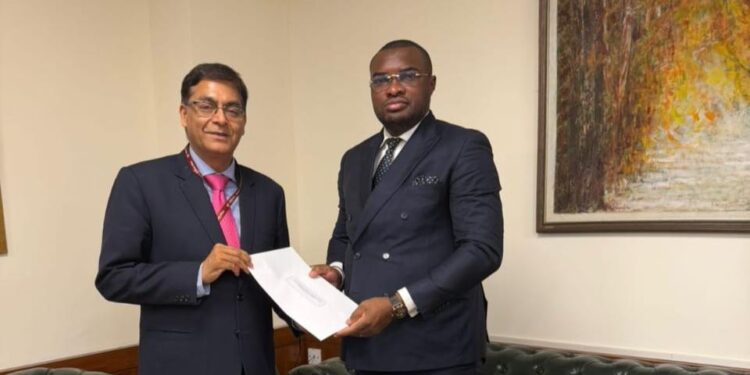 Inde–Gabon : Aurélien Mintsa Mi-Nguema ouvre officiellement sa mission diplomatique à New Delhi