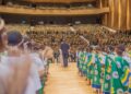 Au Palais des Congrès, Oligui Nguema entre mémoire et ambition : « Je dis ce que je fais, je fais ce que je dis »