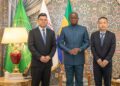 Infrastructures routières : Zhu Junbo reçu en audience au Palais Rénovation par le Président Oligui Nguema 