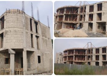 Makokou : les travaux du futur bâtiment administratif progressent et incarne la modernisation de l&rsquo;action publique