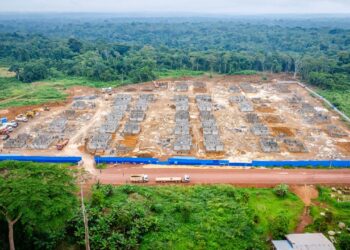 Makokou : le chantier des logements de Mayiga impulsé par Oligui Nguema progresse