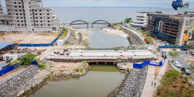 Baie des Rois : avec 80 % d’exécution, les ponts routiers prennent forme et incarnent l’ambition infrastructurelle d’Oligui Nguema