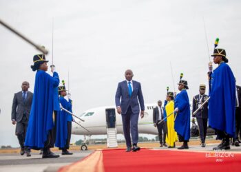 Retour du Président Brice Clotaire Oligui Nguema après le Forum africain de l&rsquo;eau