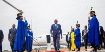 Retour du Président Brice Clotaire Oligui Nguema après le Forum africain de l&rsquo;eau