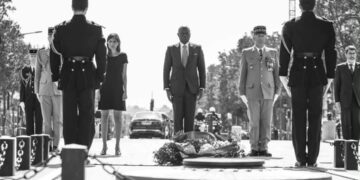 À l’Arc de Triomphe, Oligui Nguema rend hommage aux héros de la Première Guerre mondiale
