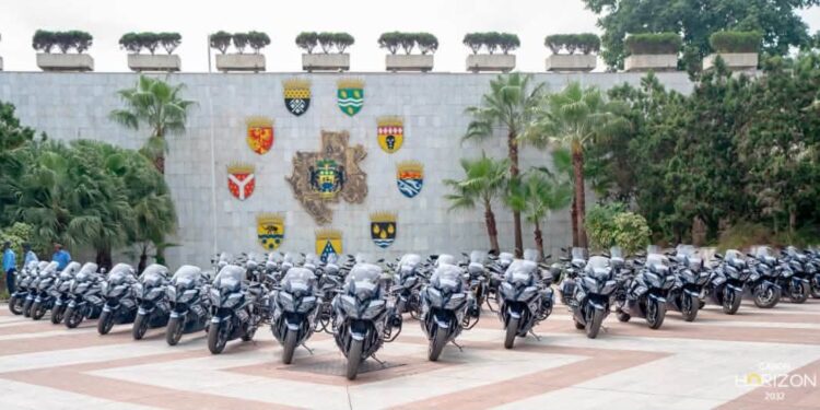Gabon : Oligui Nguema renforce les capacités d’intervention des forces de l’ordre avec la remise de 37 motos