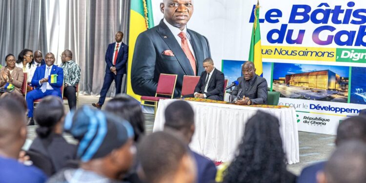 Au Ghana, Oligui Nguema tend la main à la diaspora Gabonaise 