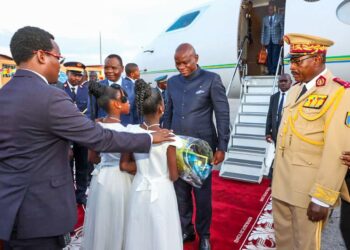 Brice Clotaire Oligui Nguema présent au Tchad pour le Forum africain de l&rsquo;eau