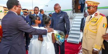 Brice Clotaire Oligui Nguema présent au Tchad pour le Forum africain de l&rsquo;eau